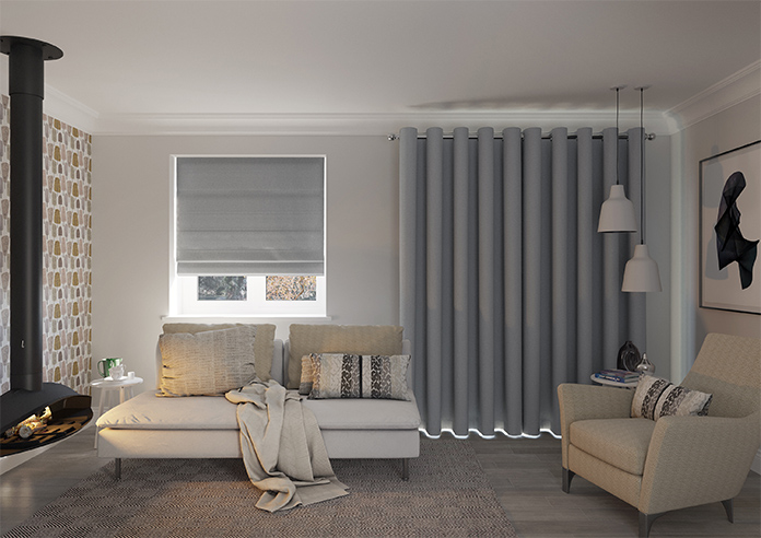 Erin, Zinc - Made to Measure Curtains - Image 7